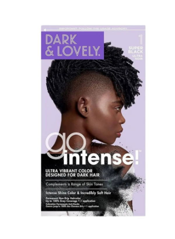 Dark & Lovely Hair Color Go Intense #1 Super Black