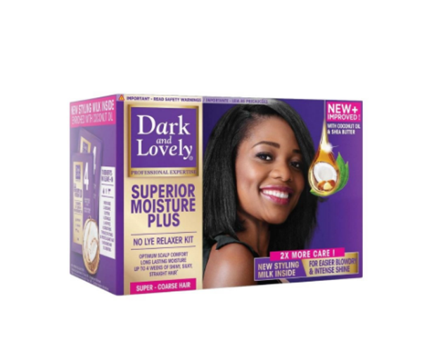 Dark & Lovely No-Lye Relaxer Kit Super