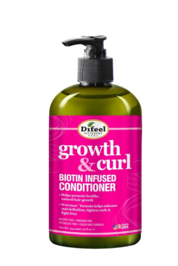 Difeel Growth and Curl Biotin Conditioner 12oz