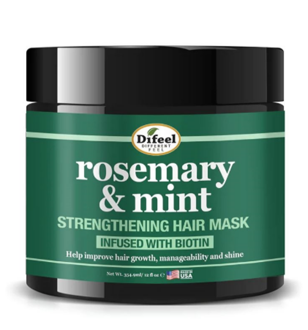 Difeel Rosemary & Mint Hair Mask 12oz
