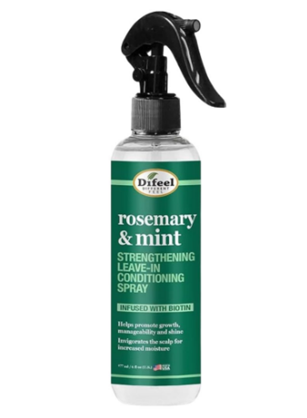 Difeel Rosemary & Mint Strengthening Leave-In Spray 6oz