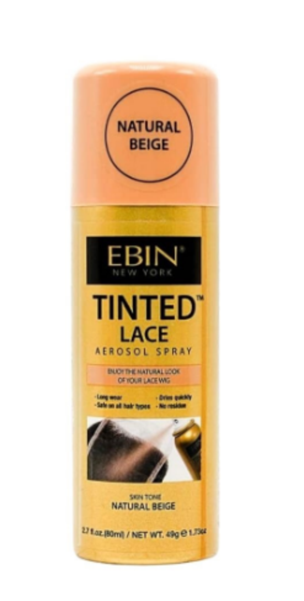 Ebin Tinted Lace Spray Natural Beige 80ml