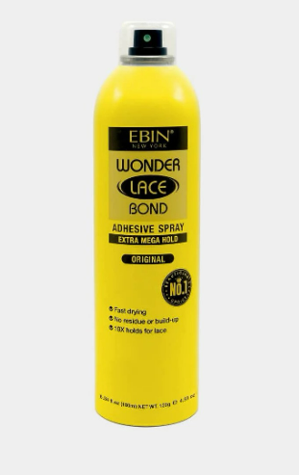 Ebin Wonder Lace Bond Spray Extra Mega Hold Original 180ml