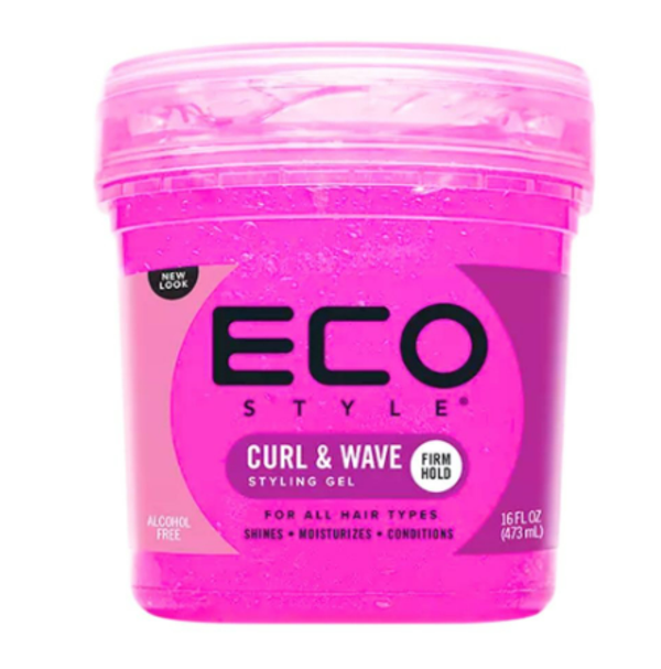 EcoStyler Styling Gel Curl & Wave Pink 16 oz