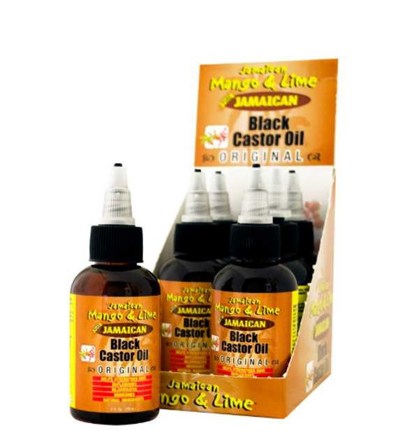 Jamaican Mango & Lime Jamaican Black Castor Oil Orginal 2oz