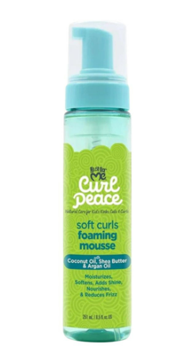Just For Me Curl Peace Soft Curls Mousse 8.5oz