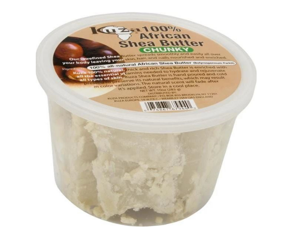 Kuza African Sheabutter Chunky White 10oz
