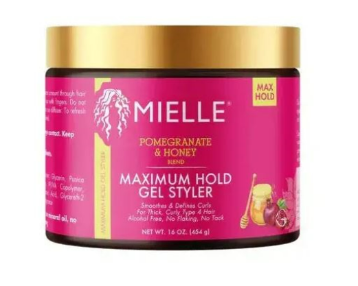 MIELLE Pomegranate & Honey Maximum Hold Gel Styler 16oz