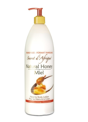 Secret d'Afrique Natural Honey Hand & Body Lotion 1L Family Size