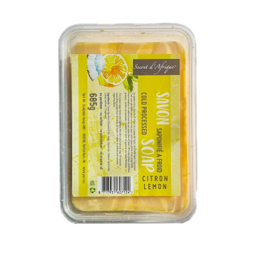 Secret d'Afrique Soap Lemon Cold Processed 685g
