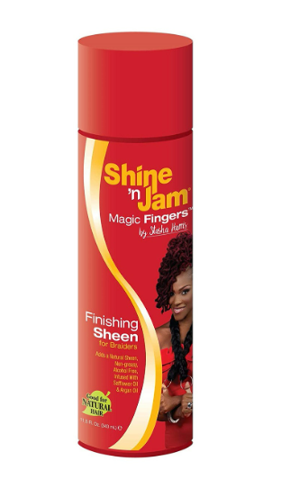 Shine 'n Jam Magic Finger Setting Finishing Sheen 11.5oz