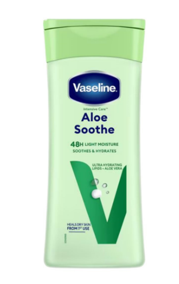Vaseline Body Lotion Aloe Soothing Hydration 200ml