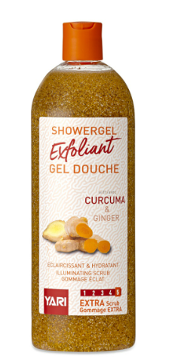 Yari Exfoliant Showergel Curcuma & Ginger 1000ml