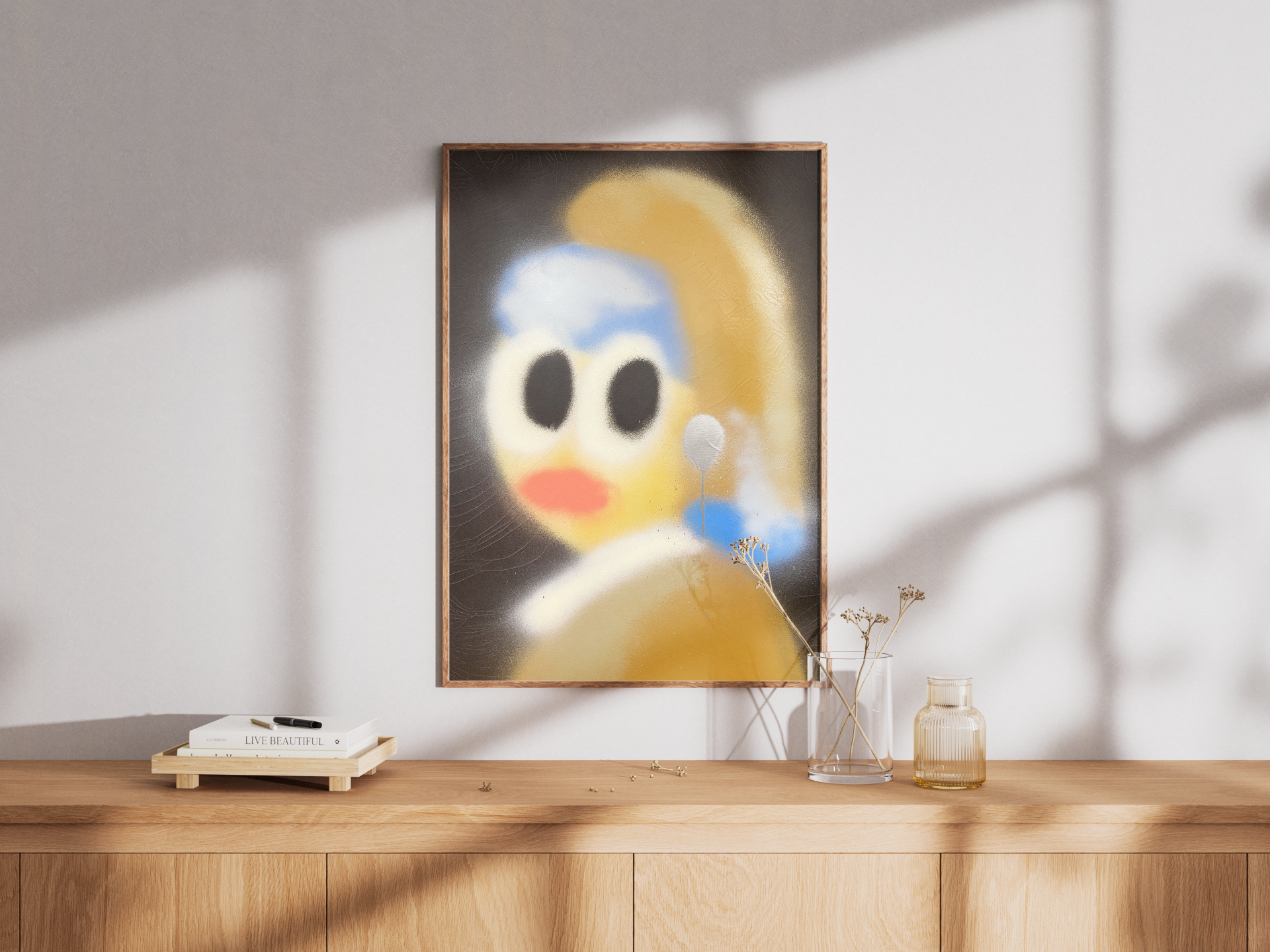 Poster Meisje met Parel