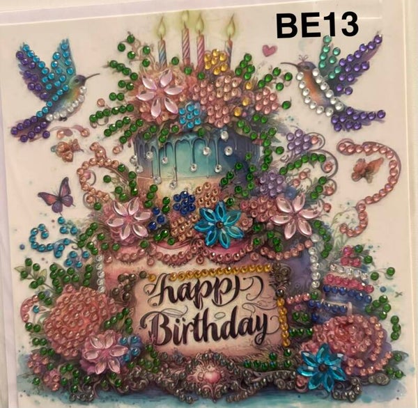 Diamond Painting Geburtstag Blumen