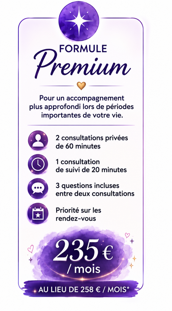 FORMULE PREMIUM 235€ AU LIEU DE 258€ PAR MOIS