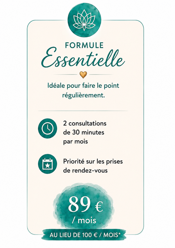 FORFAIT ESSENTIELLE 89 € AU LIEU DE 100 €