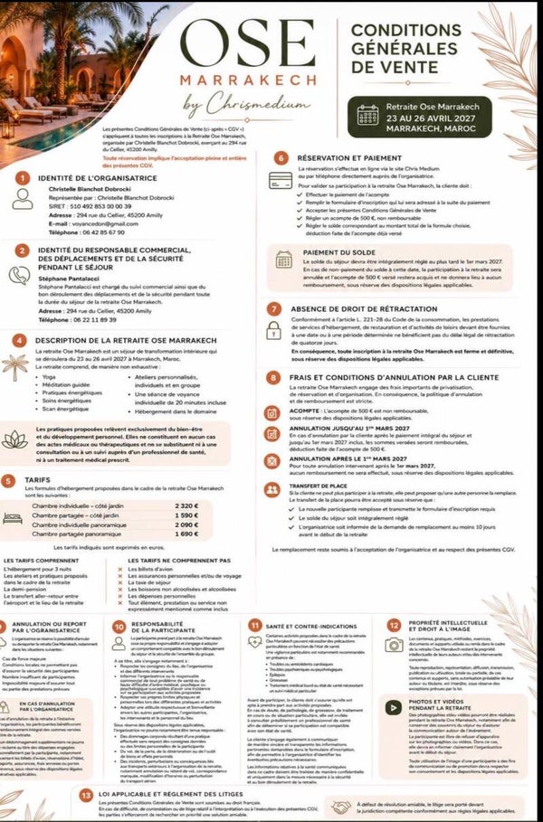 ACOMPTE RETRAITE SIPRITUELLE