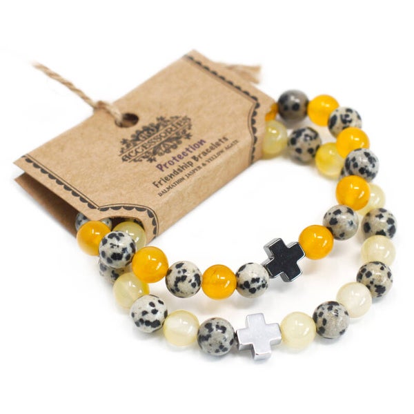 2x Braccialetti dell'Amicizia - Protezione
