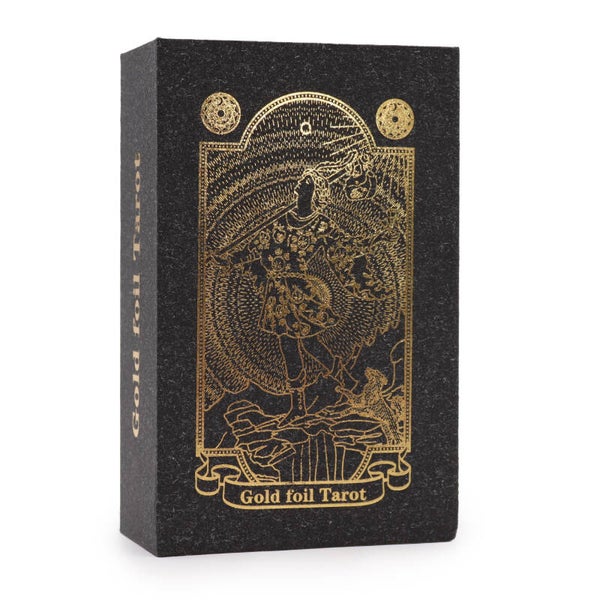 Mazzo di Tarocchi Laminati D'Oro con Istruzioni - Confezione Regalo
