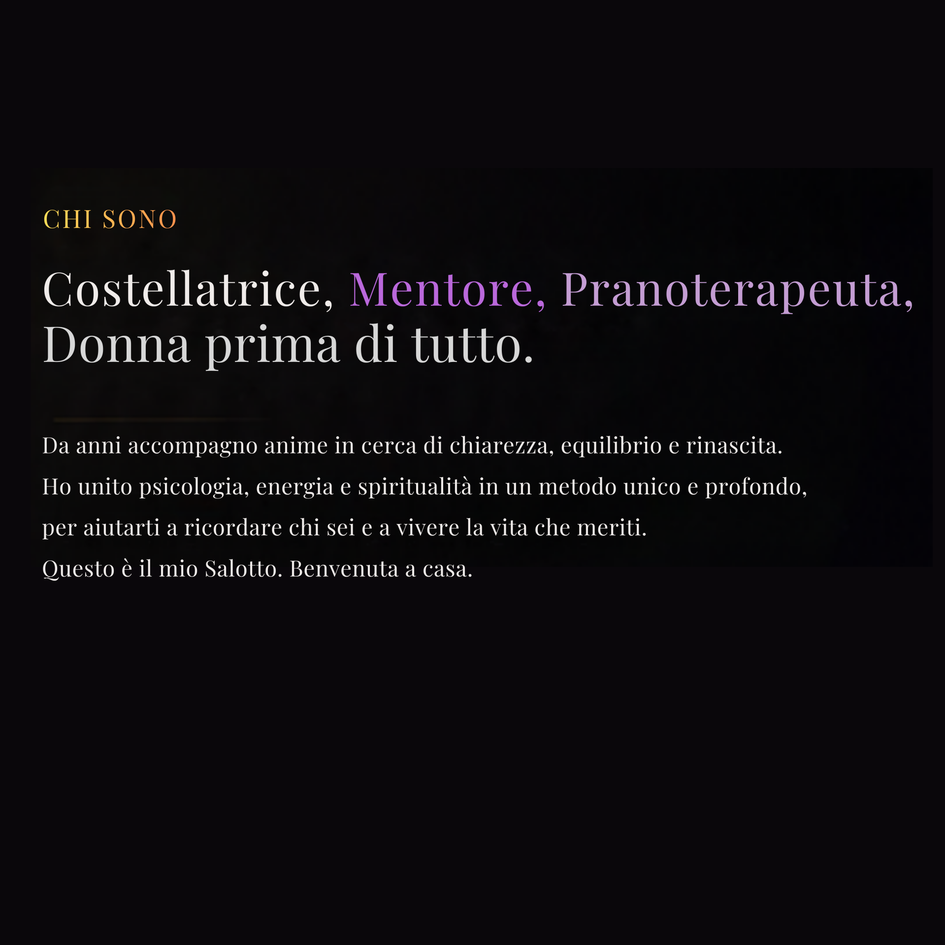 giovanna millocca, salotto spirituale, costallazioni familiali, salotto spirituale, risveglio spirituale