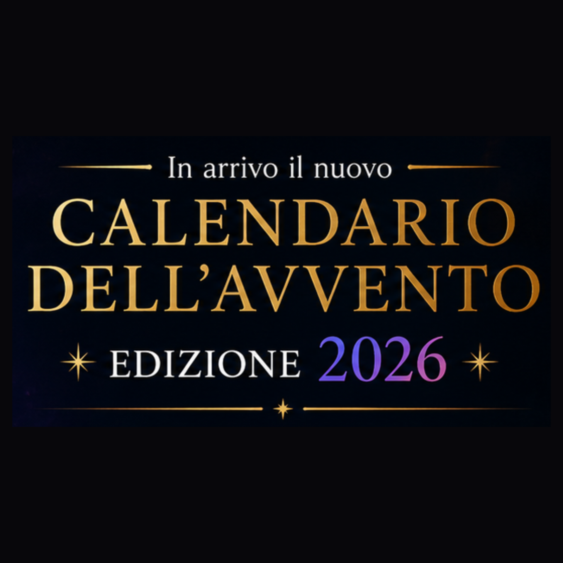 CALENDARIO AVVENTO SALOTTO SPIRITUALE