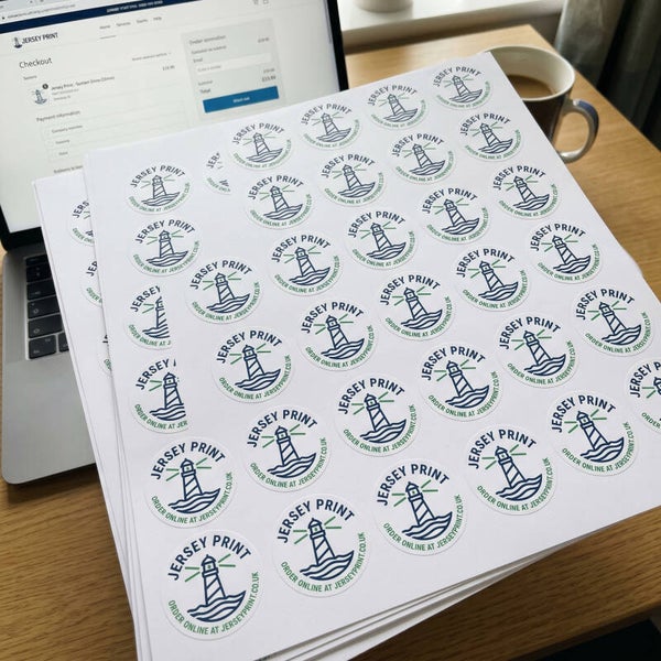 Round stickers - Paper 40mm x 40mm