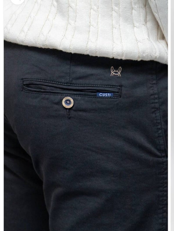 Pantalón chino negro