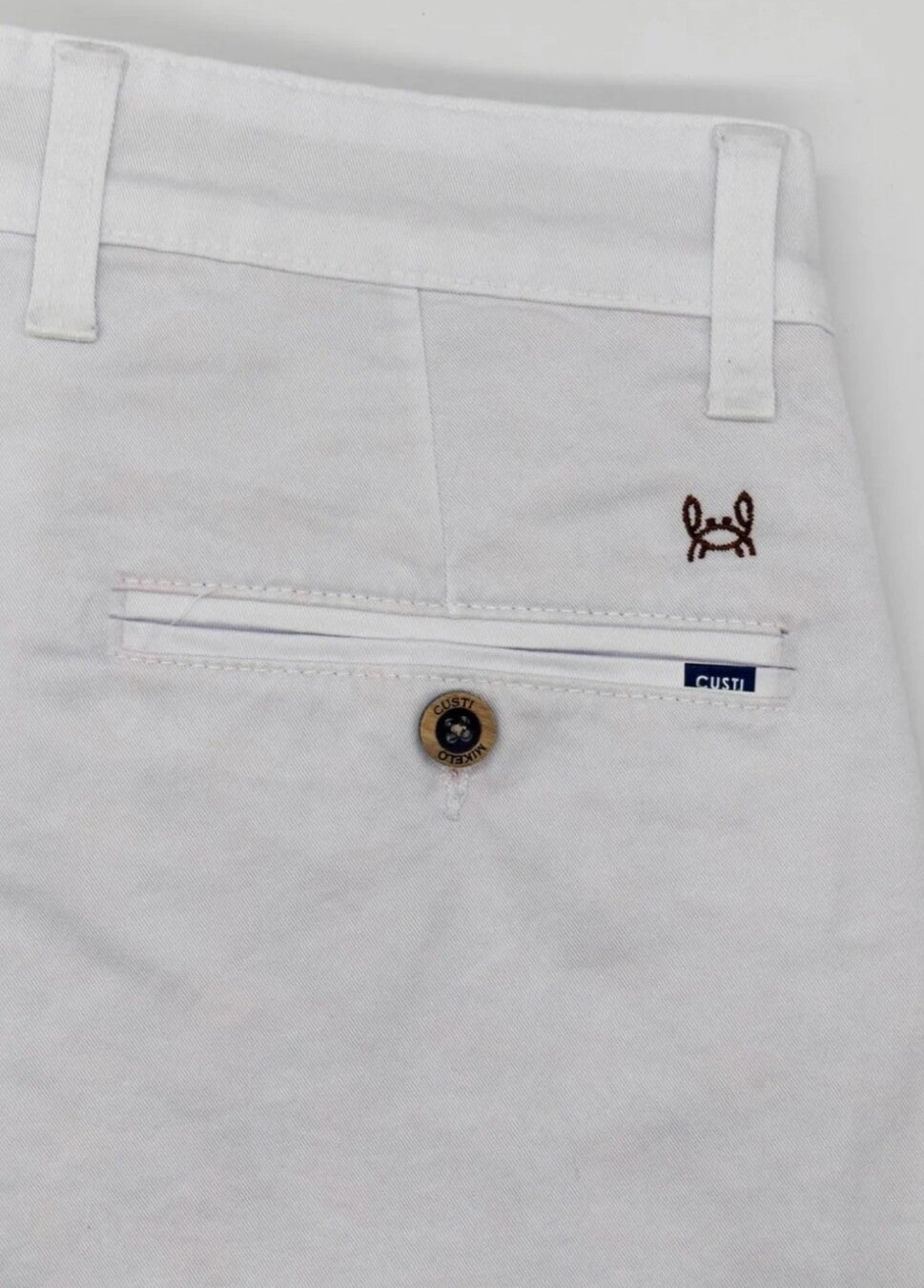 Pantalón chino blanco