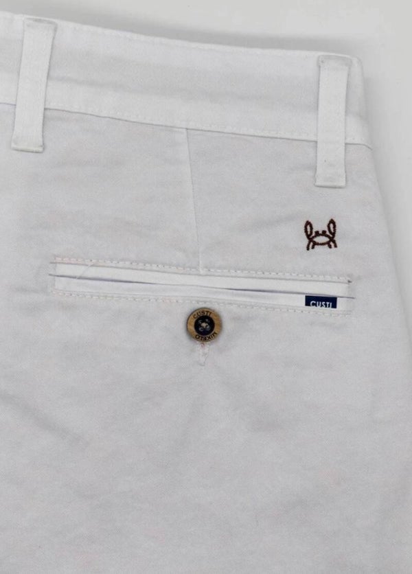 Pantalón chino blanco