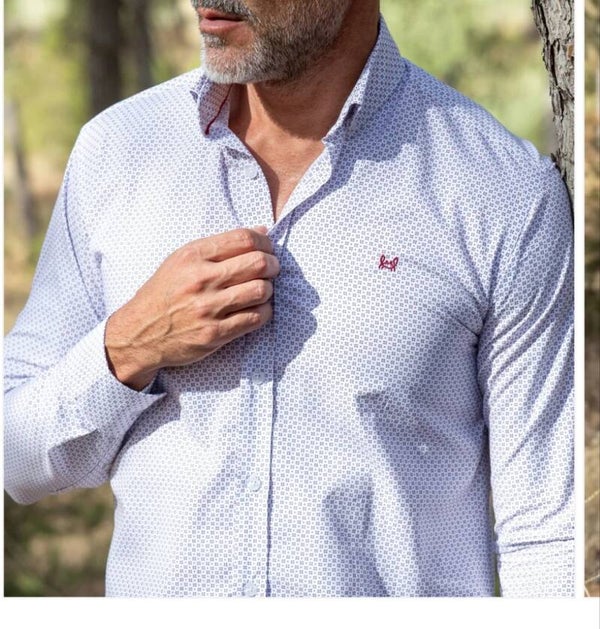 Camisa Aranjuez granate