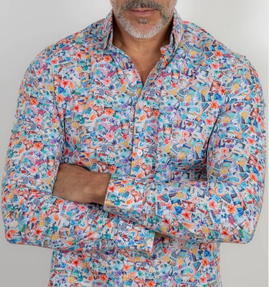 Camisa Hawái