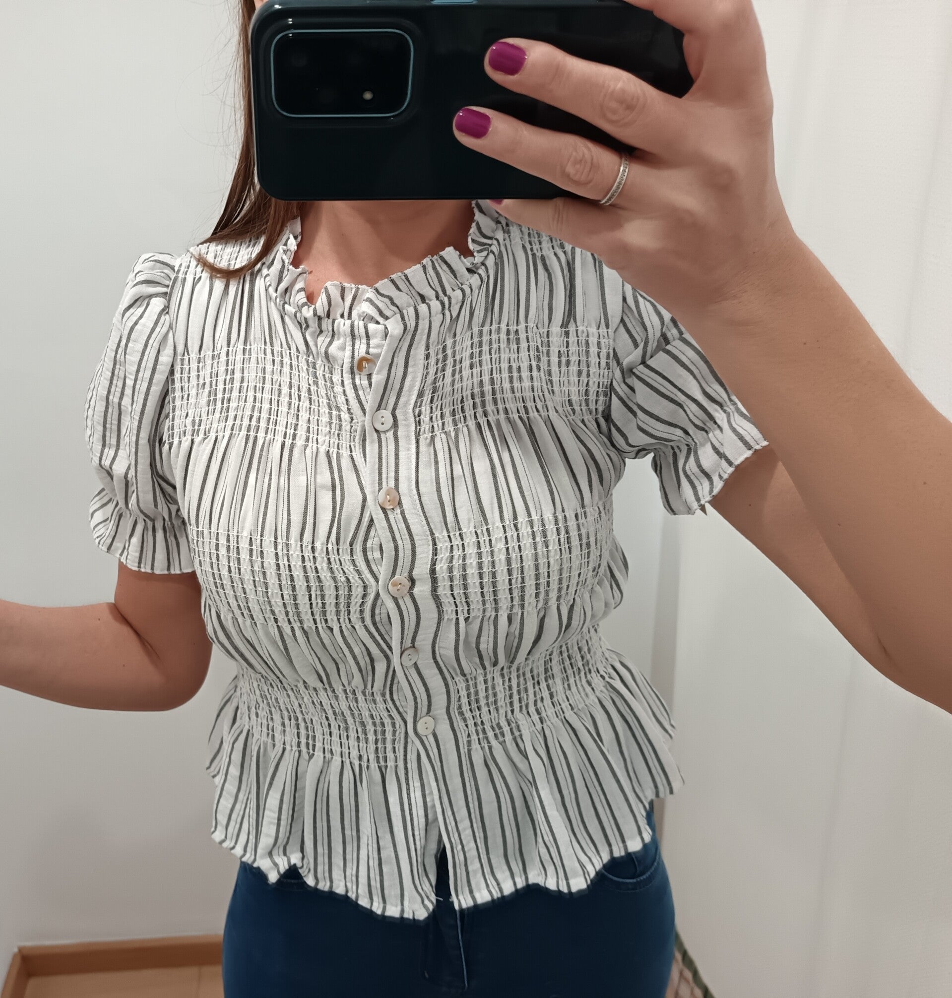 Camisa Nita gris