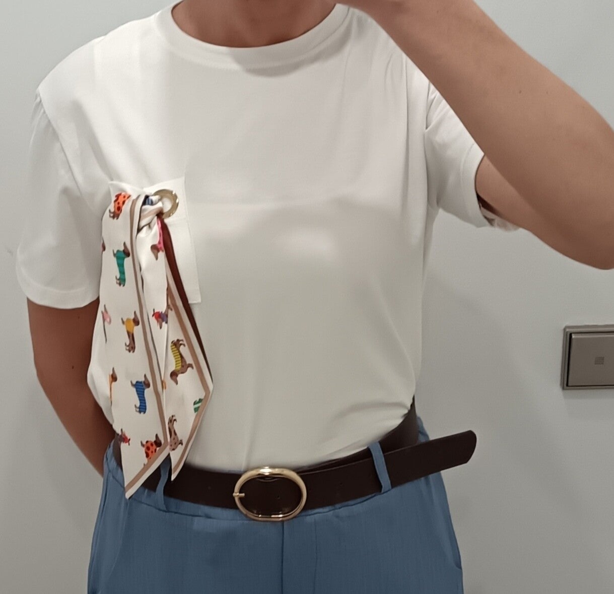 Camiseta Denco blanca