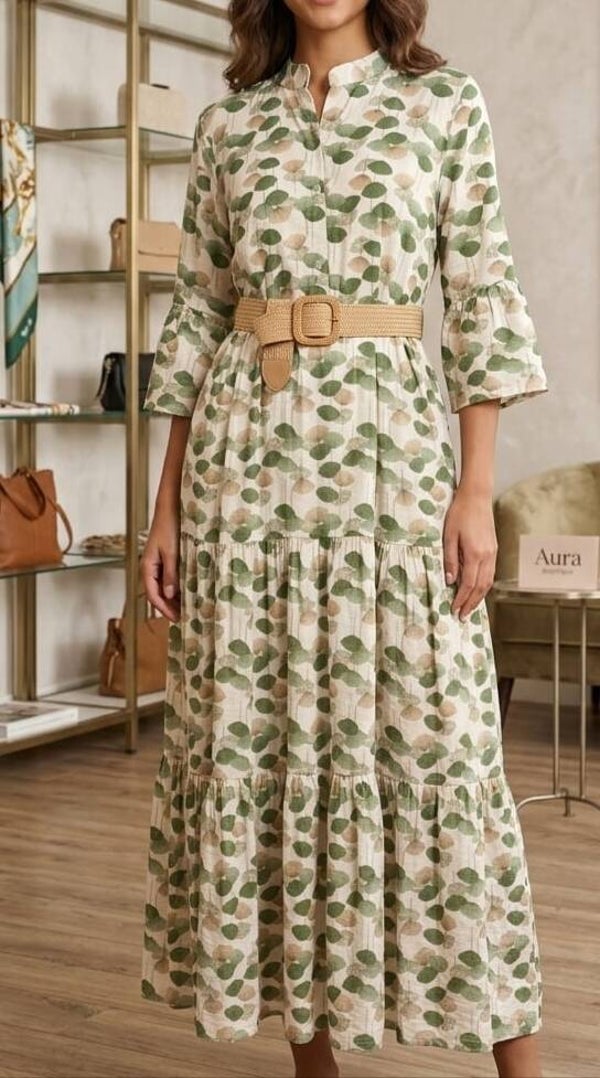 Vestido Aura verde