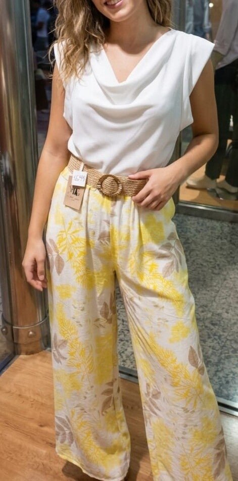 Pantalón Ái amarillo