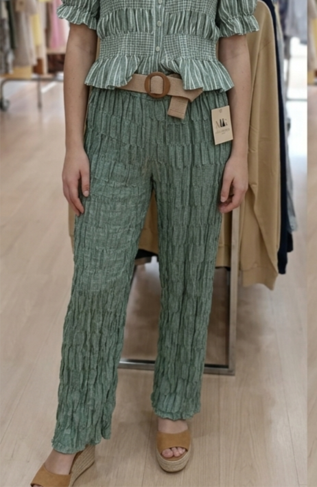 Pantalón Ía verde