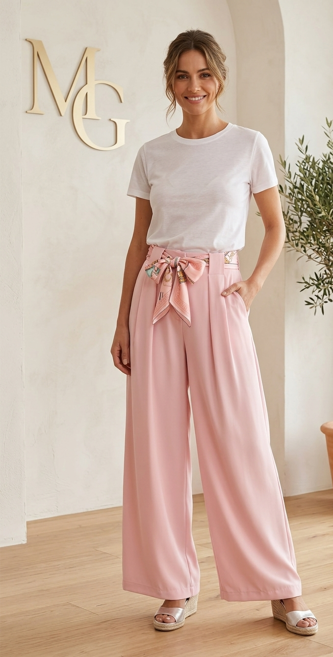 Pantalón Palaza Rosa