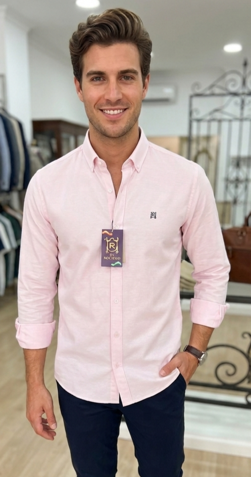 Camisa El Rociero rosa