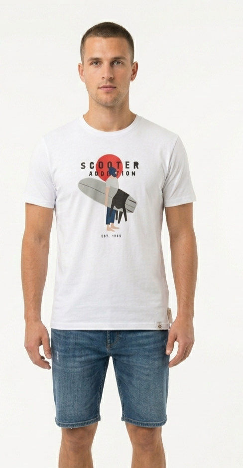 Camiseta Scooter Addiction