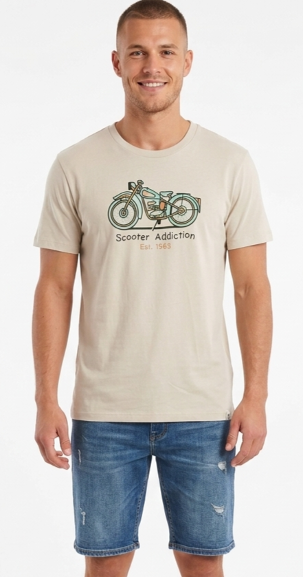 Camiseta Scooter Addiction