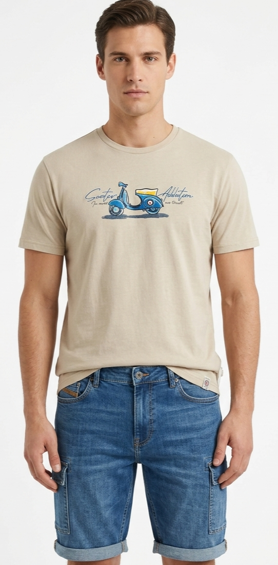 Camiseta Scooter Addiction Sit