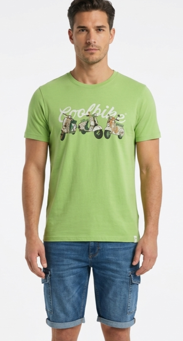 Camiseta CoolBike 3 verde