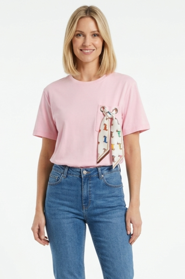 Camiseta Denco Rosa