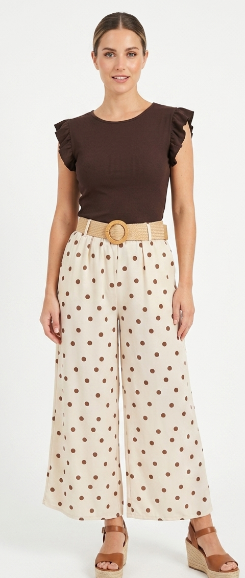 Pantalón Adra beige