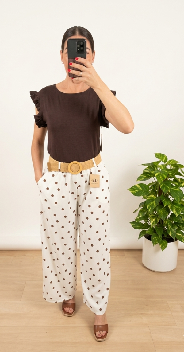 Pantalón Adra blanco