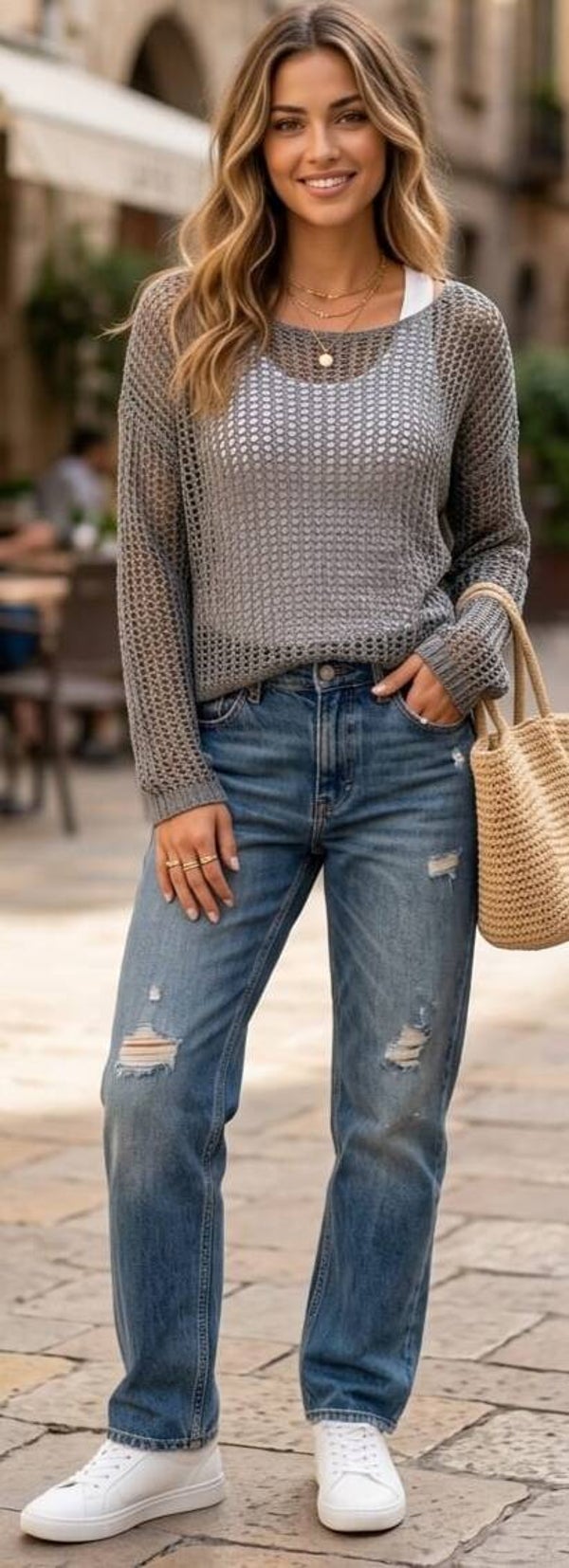 Blusa calada