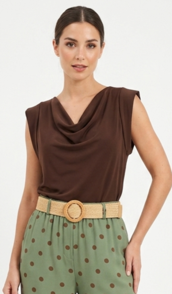 Blusa Lola chocolate