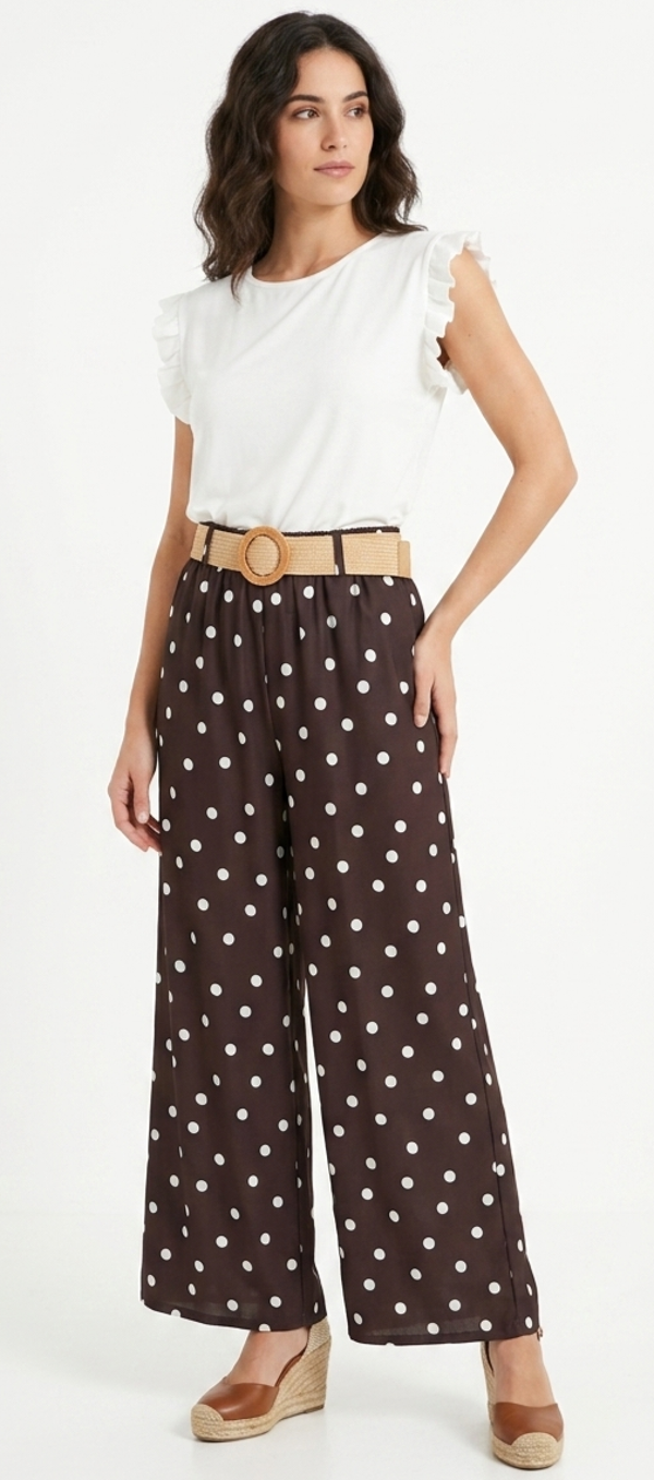 Pantalón Adra chocolate