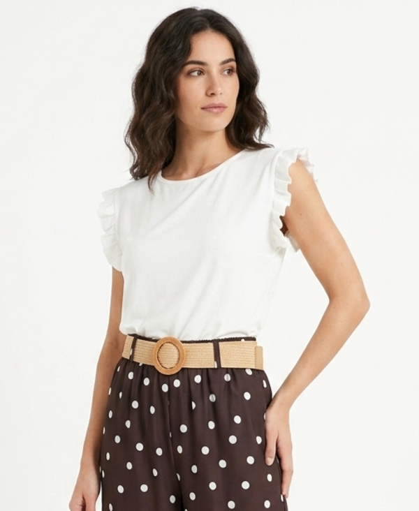 Camiseta Ro blanca